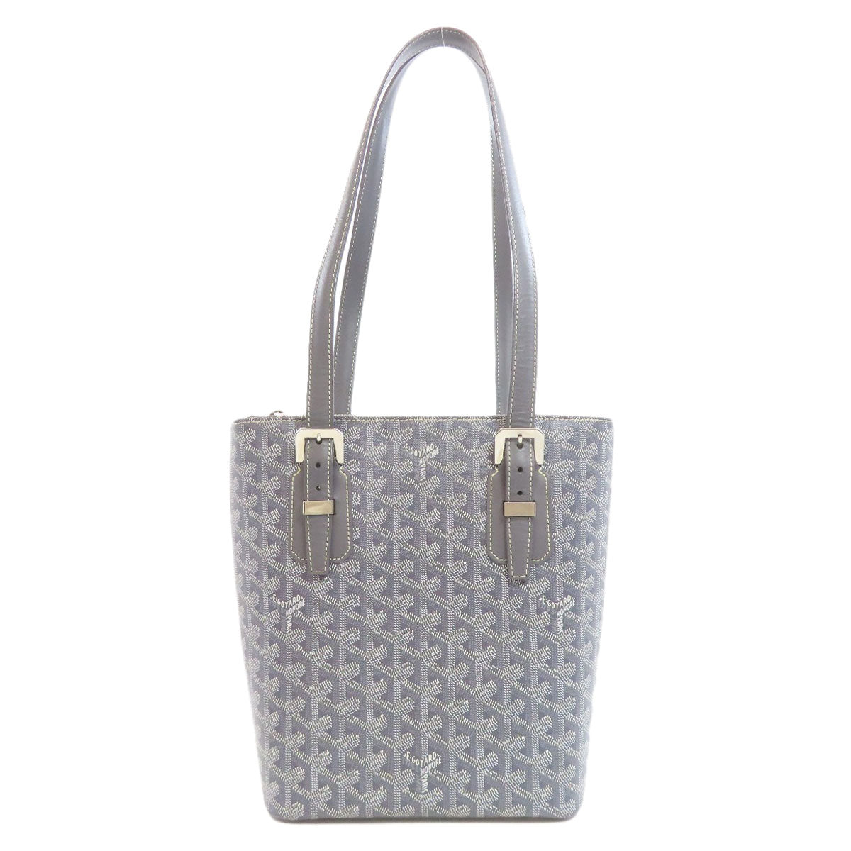 GOYARD ゴヤール ヘリンボーン柄 トートバッグ PVC レディース 中古