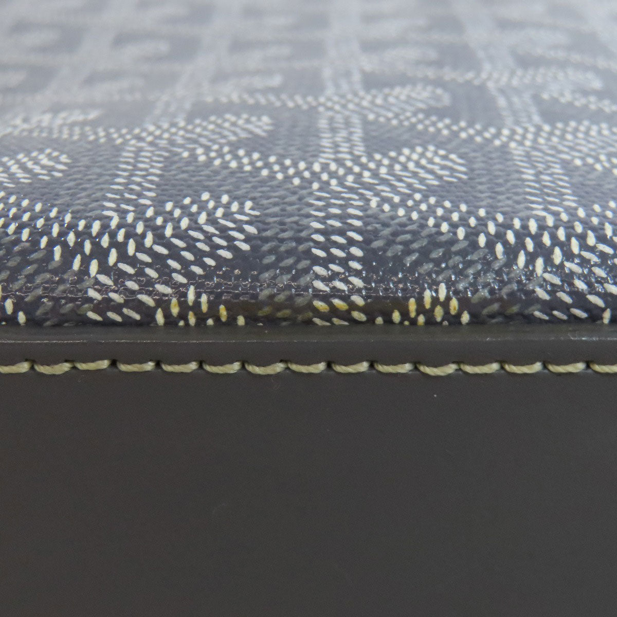 GOYARD ゴヤール ヘリンボーン柄 トートバッグ PVC レディース 中古