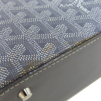 GOYARD ゴヤール ヘリンボーン柄 トートバッグ PVC レディース 中古