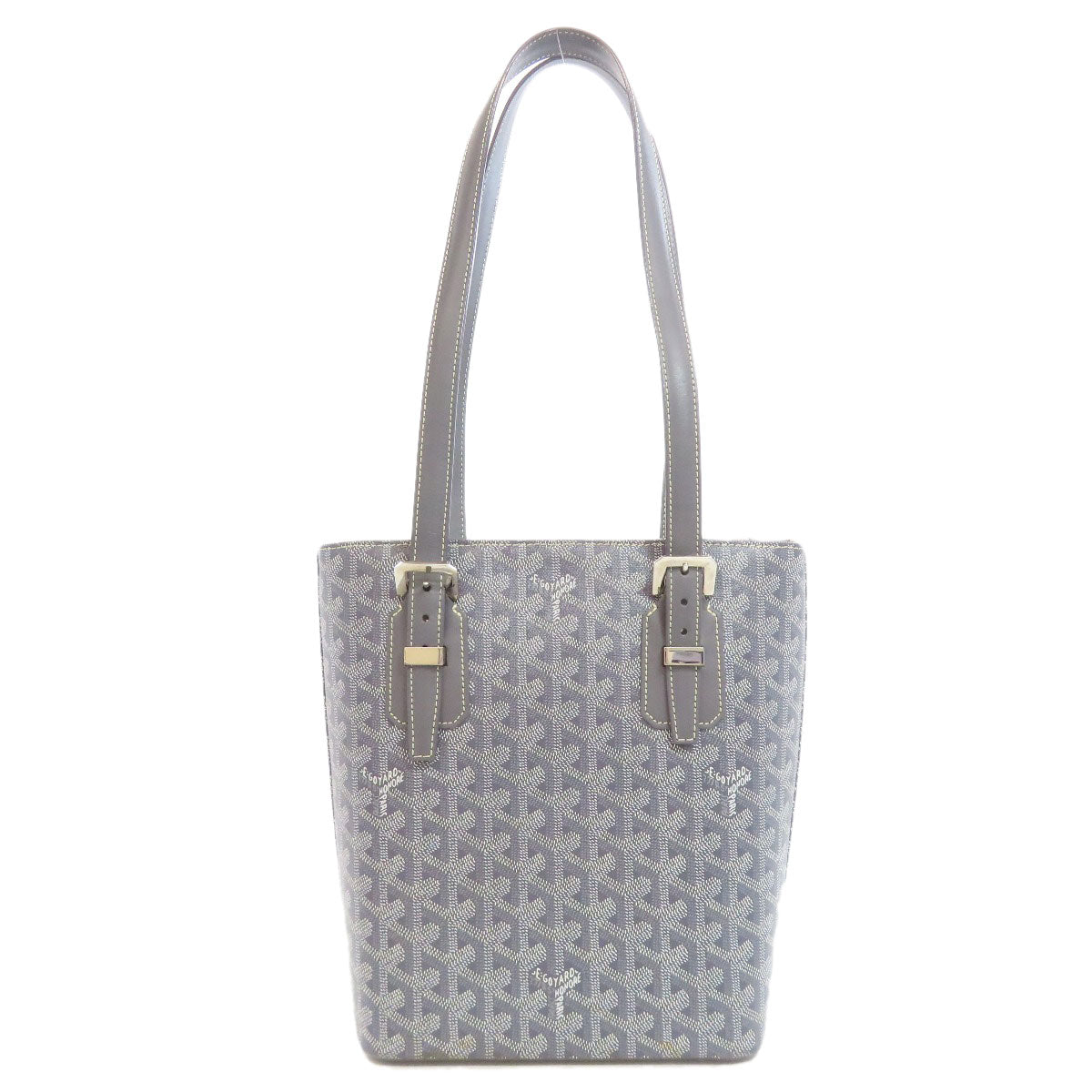 GOYARD ゴヤール ヘリンボーン柄 トートバッグ PVC レディース 中古