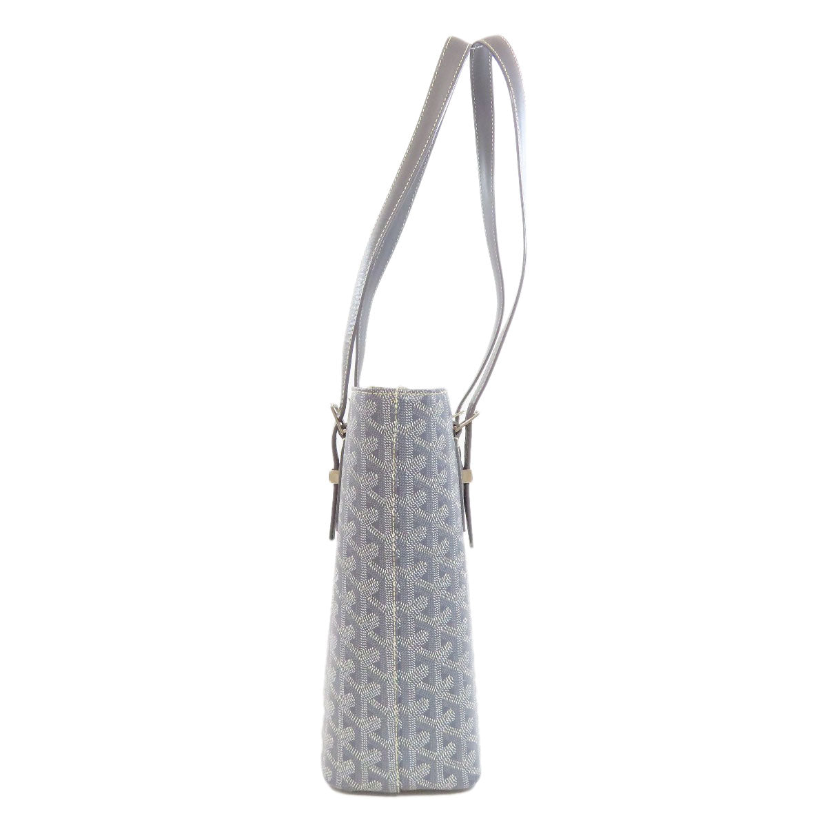 GOYARD ゴヤール ヘリンボーン柄 トートバッグ PVC レディース 中古