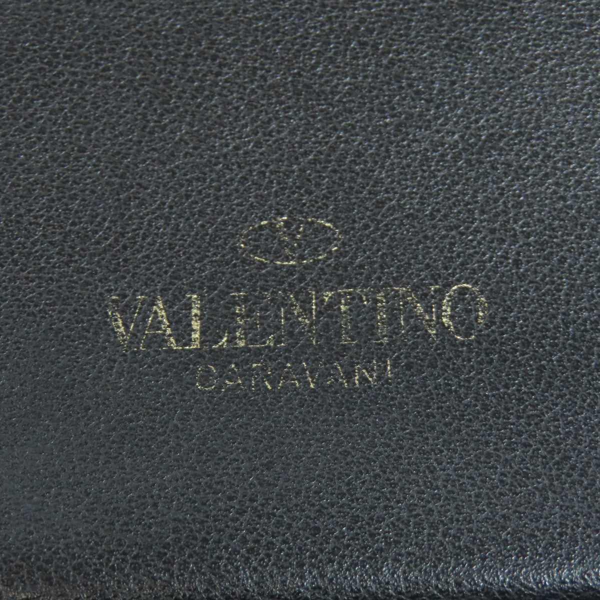 VALENTINO バレンティノ スタッズ ショルダーバッグ レザー レディース 中古