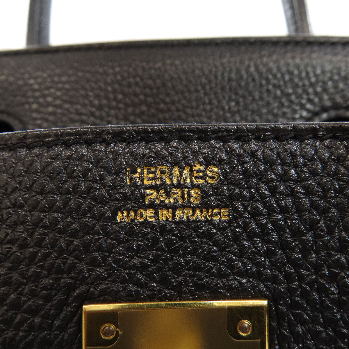 HERMES エルメス バーキン30 ゴールド金具 ハンドバッグ トリヨン レディース 中古