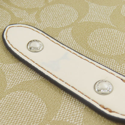 COACH コーチ F29358 ミッキーコラボ ディズニー トートバッグ PVC レディース 中古
