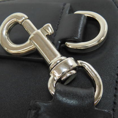VALENTINO バレンティノ ロゴ ショルダーバッグ レザー レディース 中古