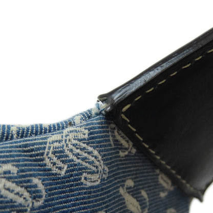Jimmy Choo ジミーチュウ ロゴモチーフ ボディバッグ キャンバス レディース 中古