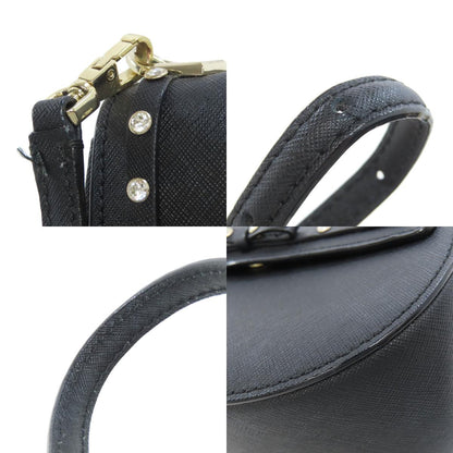 kate spade ケイトスペード SMALL BYRDIE リボン ビジュー ショルダーバッグ レザー レディース 中古