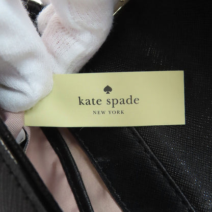 kate spade ケイトスペード SMALL BYRDIE リボン ビジュー ショルダーバッグ レザー レディース 中古