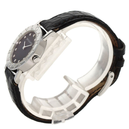 BVLGARI ブルガリ BB26SL ブルガリブルガリ 12P ダイヤモンド 腕時計 SS レディース 中古