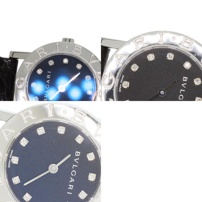BVLGARI ブルガリ BB26SL ブルガリブルガリ 12P ダイヤモンド 腕時計 SS レディース 中古
