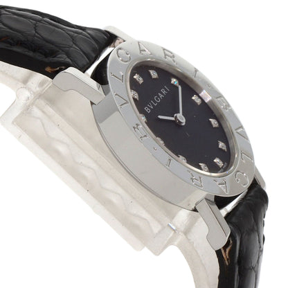 BVLGARI ブルガリ BB26SL ブルガリブルガリ 12P ダイヤモンド 腕時計 SS レディース 中古
