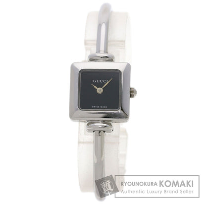 GUCCI グッチ 1900L スクエアフェイス 腕時計 SS レディース 中古