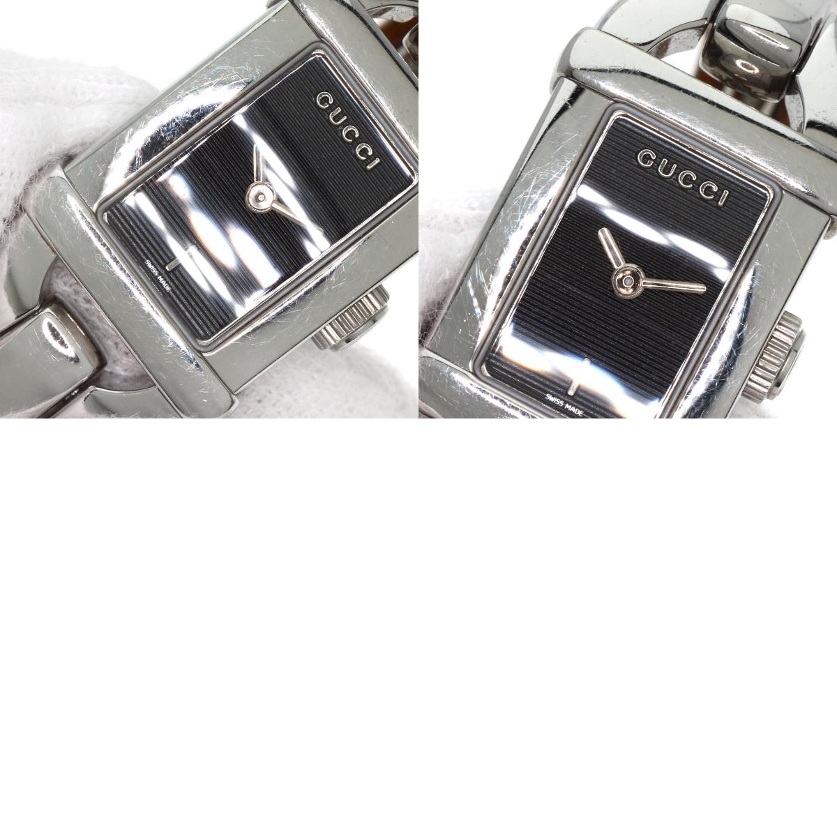 GUCCI グッチ 6800L バンブー 腕時計 SS レディース 中古