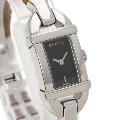 GUCCI グッチ 6800L バンブー 腕時計 SS レディース 中古