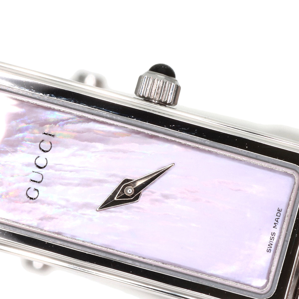 GUCCI グッチ 1500L スクエアフェイス 腕時計 SS レディース 中古
