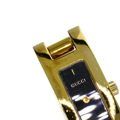 GUCCI グッチ 3900L スクエアフェイス 腕時計 GP レディース 中古