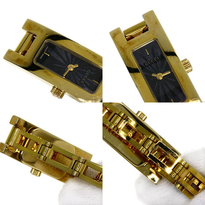 GUCCI グッチ 3900L スクエアフェイス 腕時計 GP レディース 中古