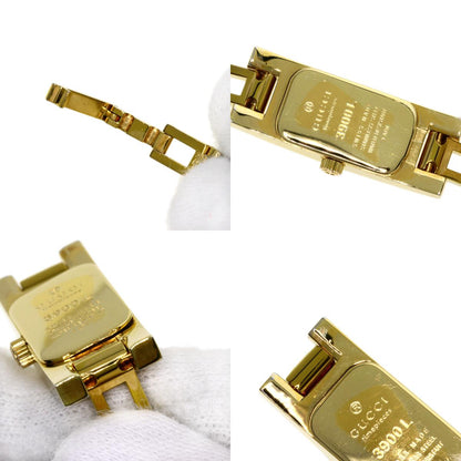 GUCCI グッチ 3900L スクエアフェイス 腕時計 GP レディース 中古