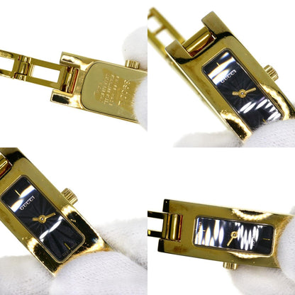 GUCCI グッチ 3900L スクエアフェイス 腕時計 GP レディース 中古