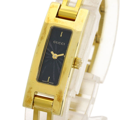 GUCCI グッチ 3900L スクエアフェイス 腕時計 GP レディース 中古