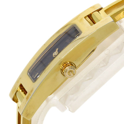 GUCCI グッチ 3900L スクエアフェイス 腕時計 GP レディース 中古