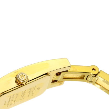 GUCCI グッチ 3900L スクエアフェイス 腕時計 GP レディース 中古