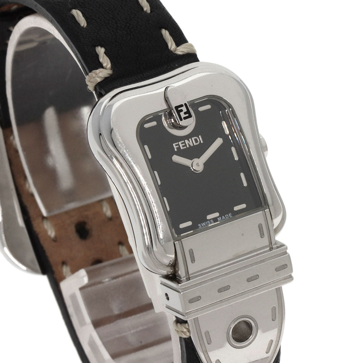 FENDI フェンディ 3800L ビーフェンディ 腕時計 SS レディース 中古