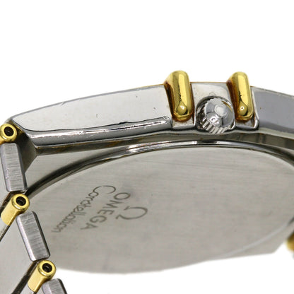 OMEGA オメガ コンステレーション フラットベゼル 腕時計 SS メンズ 中古
