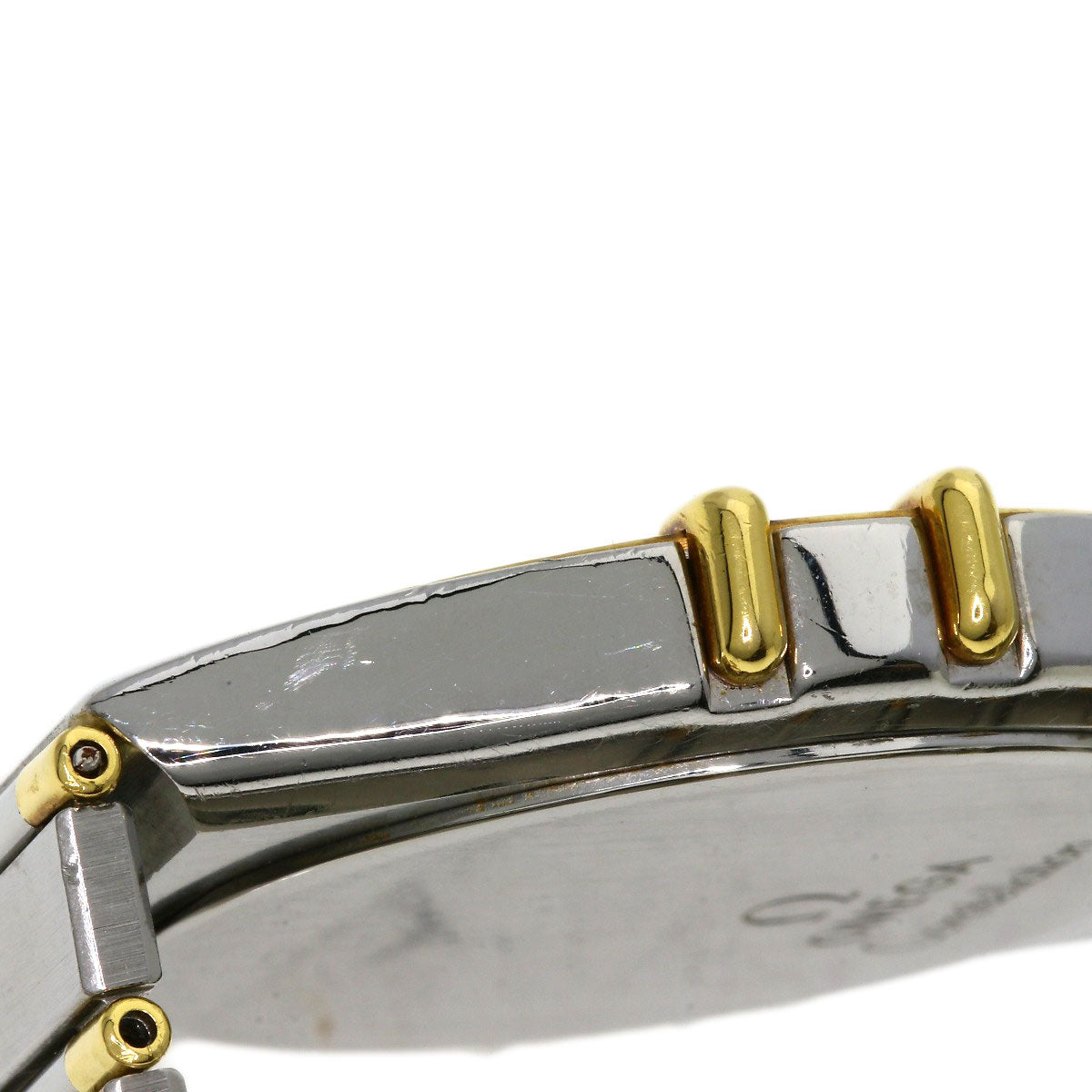 OMEGA オメガ コンステレーション フラットベゼル 腕時計 SS メンズ 中古