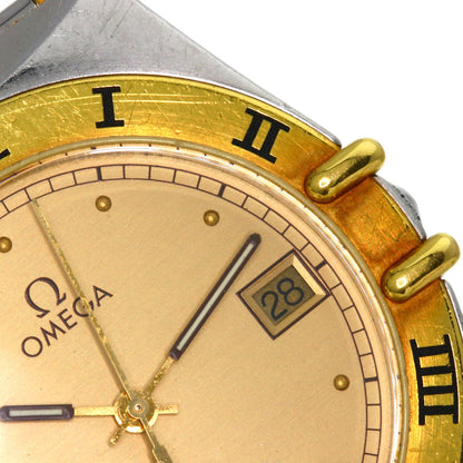 OMEGA オメガ コンステレーション フラットベゼル 腕時計 SS メンズ 中古