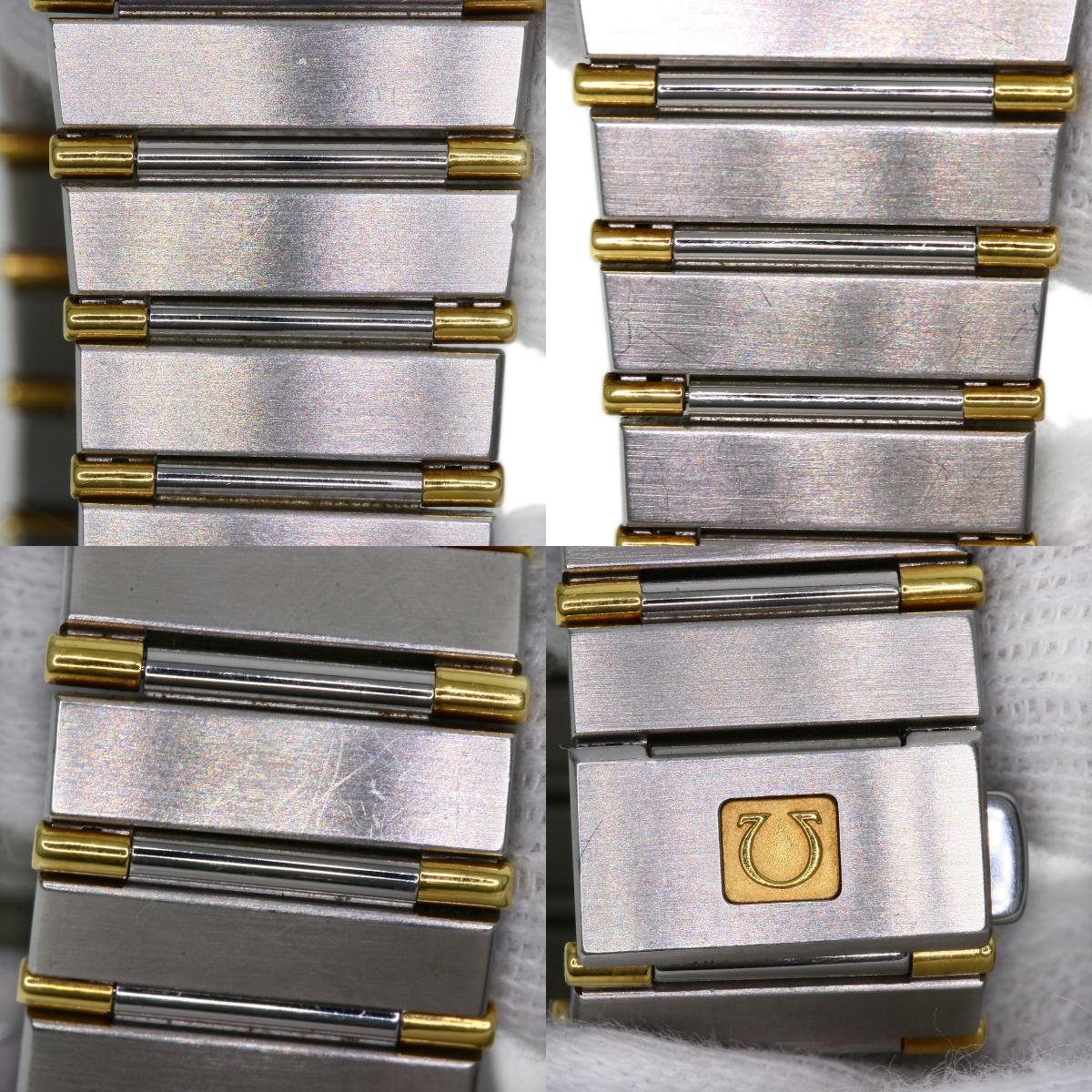 OMEGA オメガ コンステレーション フラットベゼル 腕時計 SS メンズ 中古
