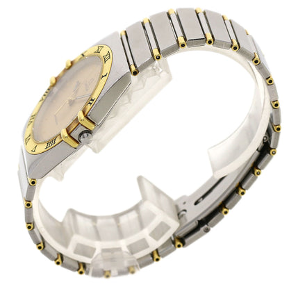 OMEGA オメガ コンステレーション フラットベゼル 腕時計 SS メンズ 中古