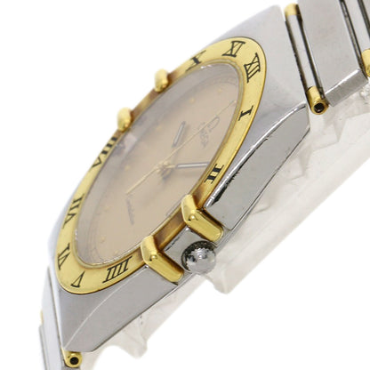 OMEGA オメガ コンステレーション フラットベゼル 腕時計 SS メンズ 中古