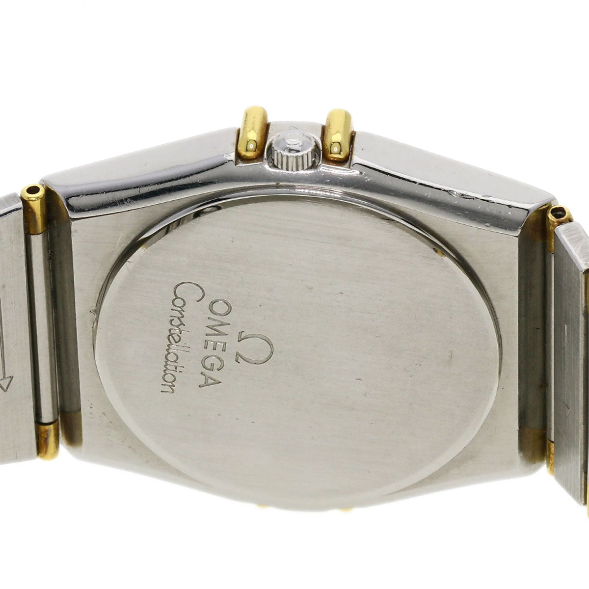OMEGA オメガ コンステレーション フラットベゼル 腕時計 SS メンズ 中古