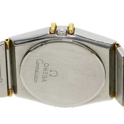 OMEGA オメガ コンステレーション フラットベゼル 腕時計 SS メンズ 中古