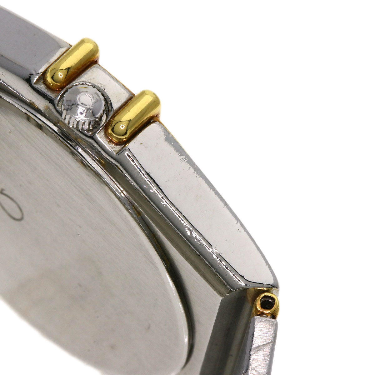 OMEGA オメガ コンステレーション フラットベゼル 腕時計 SS メンズ 中古