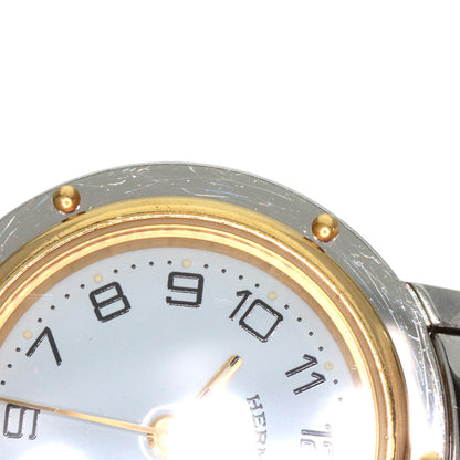 HERMES エルメス CL4.220 クリッパー 腕時計 SS レディース 中古