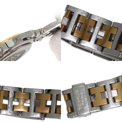 HERMES エルメス CL4.220 クリッパー 腕時計 SS レディース 中古