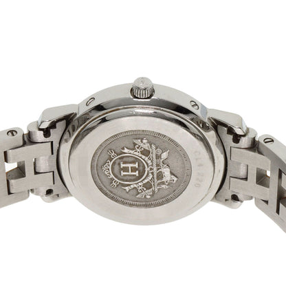 HERMES エルメス CL4.220 クリッパー 腕時計 SS レディース 中古