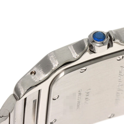 CARTIER カルティエ W20018D6 サントスガルベLM 旧ベルト 腕時計 SS メンズ 中古
