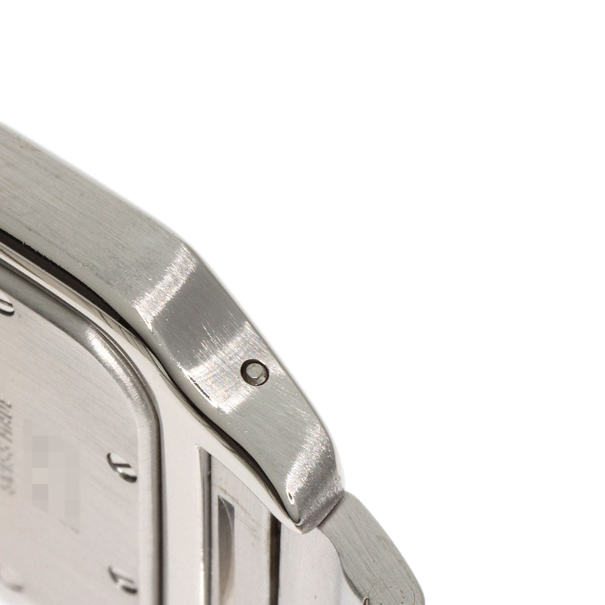 CARTIER カルティエ W20018D6 サントスガルベLM 旧ベルト 腕時計 SS メンズ 中古