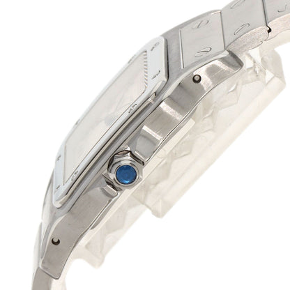 CARTIER カルティエ W20018D6 サントスガルベLM 旧ベルト 腕時計 SS メンズ 中古