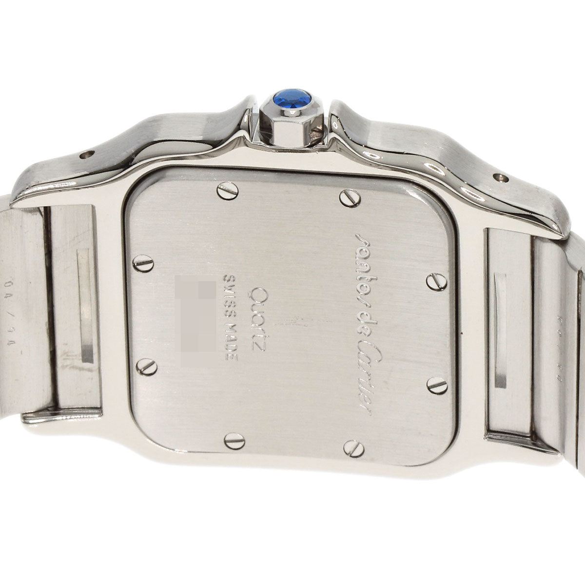 CARTIER カルティエ W20018D6 サントスガルベLM 旧ベルト 腕時計 SS メンズ 中古