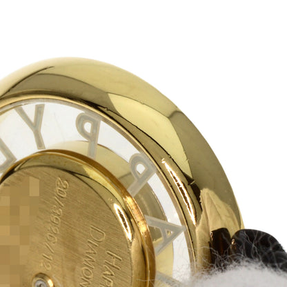 Chopard ショパール 20/3926/12 ハッピーダイヤモンド 腕時計 K18YG レディース 中古