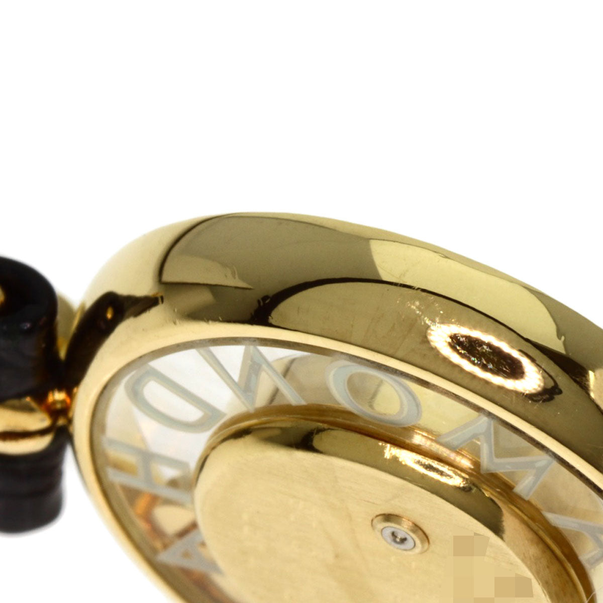 Chopard ショパール 20/3926/12 ハッピーダイヤモンド 腕時計 K18YG レディース 中古