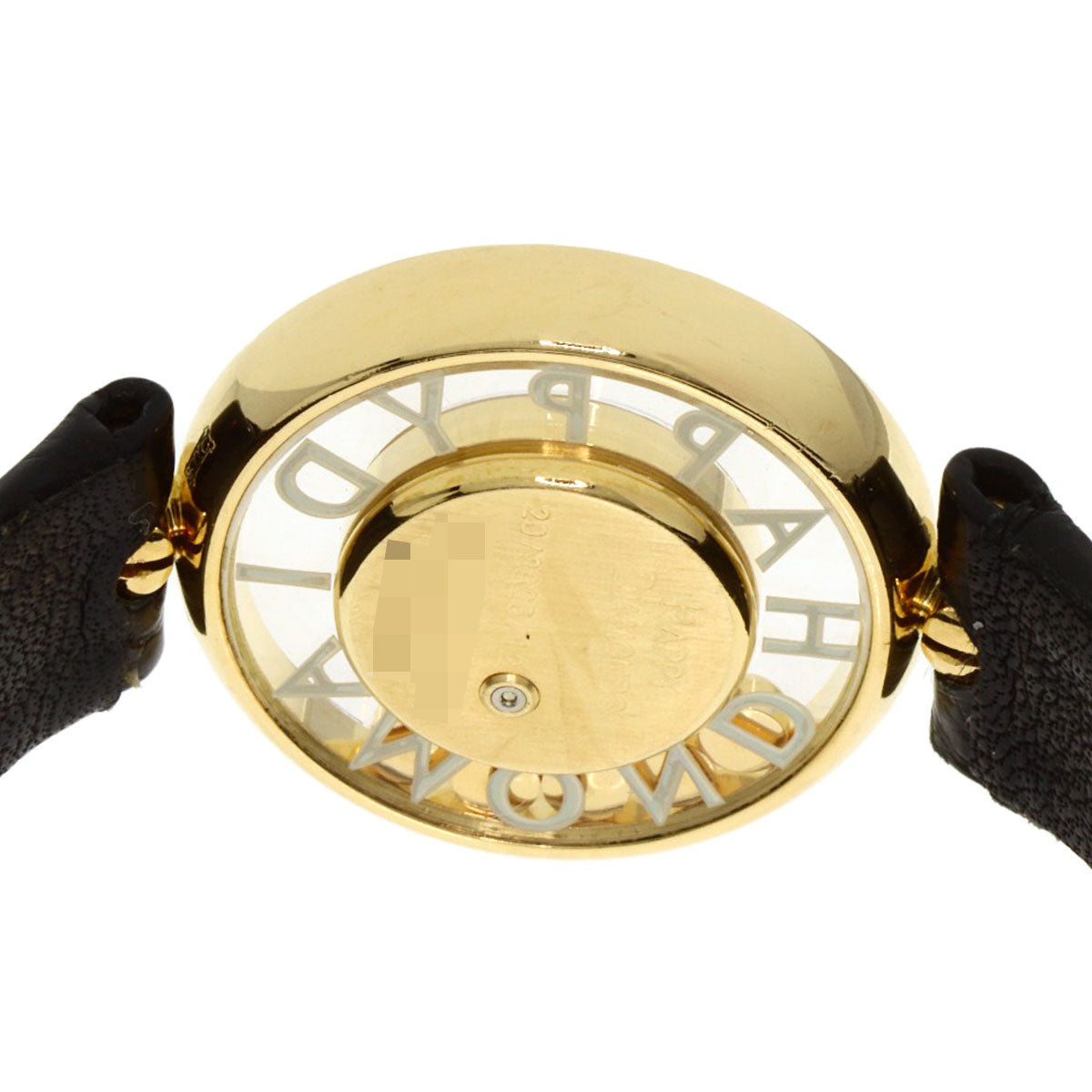 Chopard ショパール 20/3926/12 ハッピーダイヤモンド 腕時計 K18YG レディース 中古