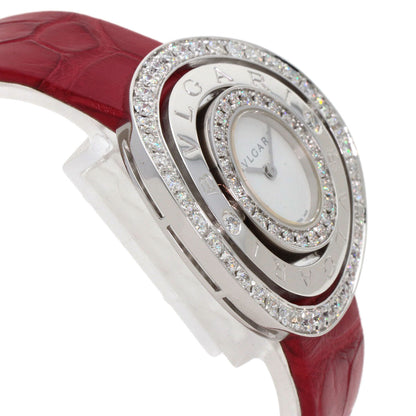 BVLGARI ブルガリ AEW36G アストラーレ チェルキ 腕時計 K18WG レディース 中古