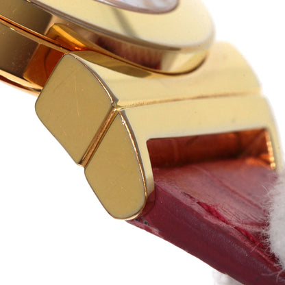 Salvatore Ferragamo サルヴァトーレフェラガモ F72 ラウンドフェイス 腕時計 GP レディース 中古