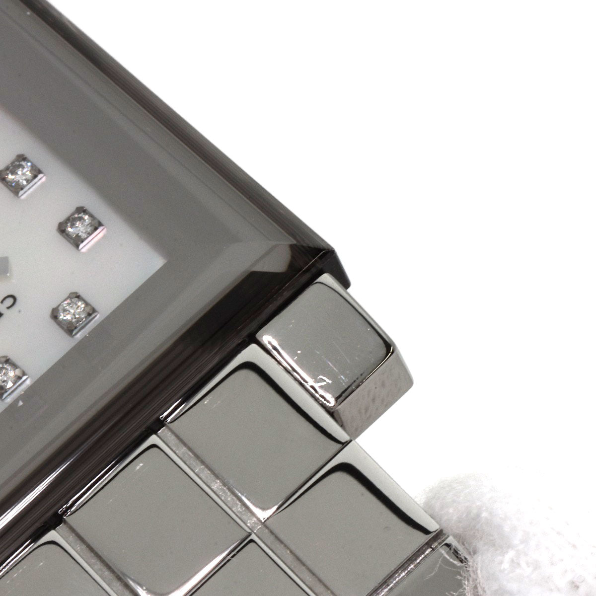 CENTURY センチュリー タイムジェム 10P ダイヤモンド 腕時計 SS メンズ 中古