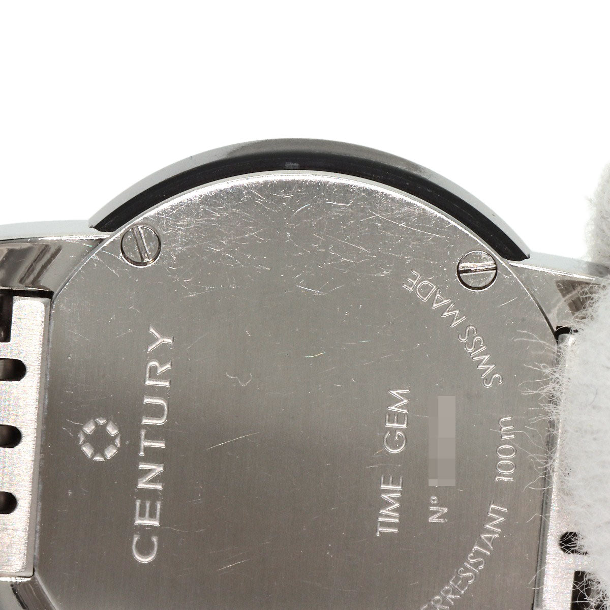 CENTURY センチュリー 648.7.S.N5B.12.SF エレガンス 腕時計 SS レディース 中古